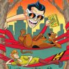 Scooby Doo Plastic Man Diamond Painting