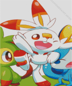 Scorbunny Diamond Painting