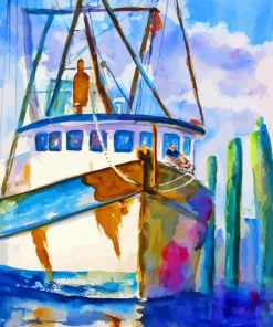 Shrimp Boat Diamond Painting