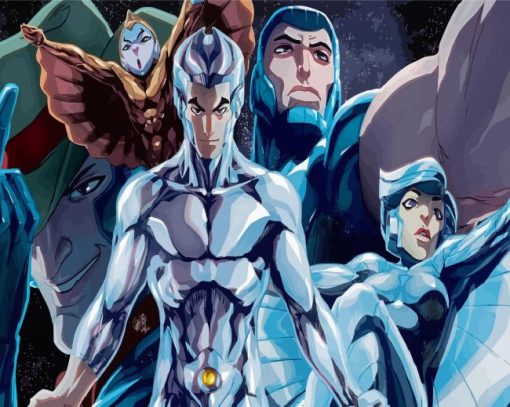 Silverhawks Diamond Painting