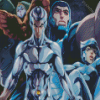 Silverhawks Diamond Painting