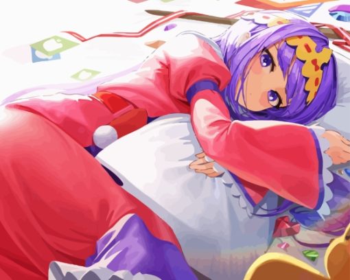 Sleepy Princess In The Demon Castle Diamond Painting