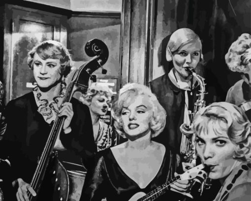 Some Like It Hot Movie Diamond Painting