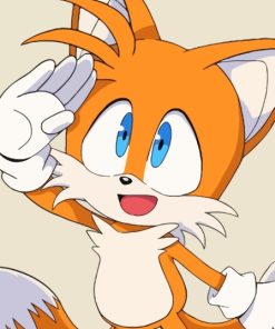 Tails The Hedgehog Diamond Painting