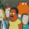 The Cleveland Show Characters Diamond Painting