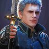 Vergil Game Character Diamond Painting