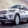 White Creta Hyundai Car Diamond Painting