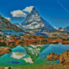 Zermatt Landscape Diamond Painting