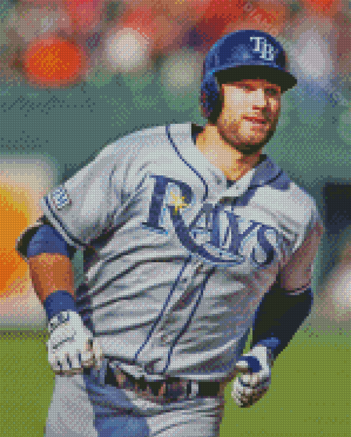 Aesthetic Kevin Kiermaier Blue Jays Diamond Painting