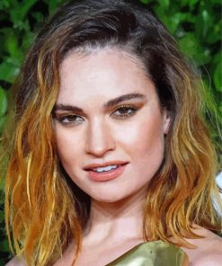 Aesthetic Lily James Diamond Painting