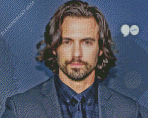 Aesthetic Milo Ventimiglia Diamond Painting