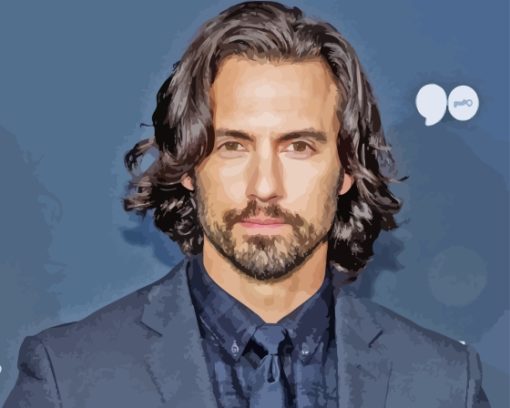 Aesthetic Milo Ventimiglia Diamond Painting