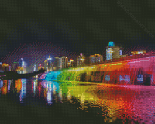 Aesthetic Nanning City Diamond Painting