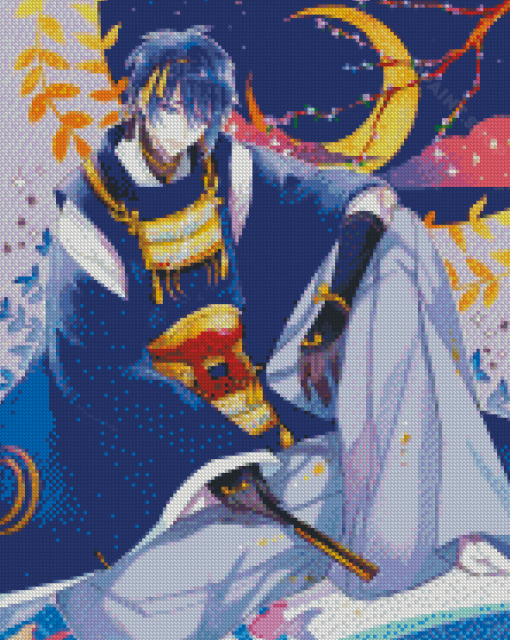 Aesthetic Mikazuki Munechika Diamond Painting