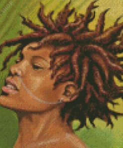 Afro Dreadlocks Diamond Painting