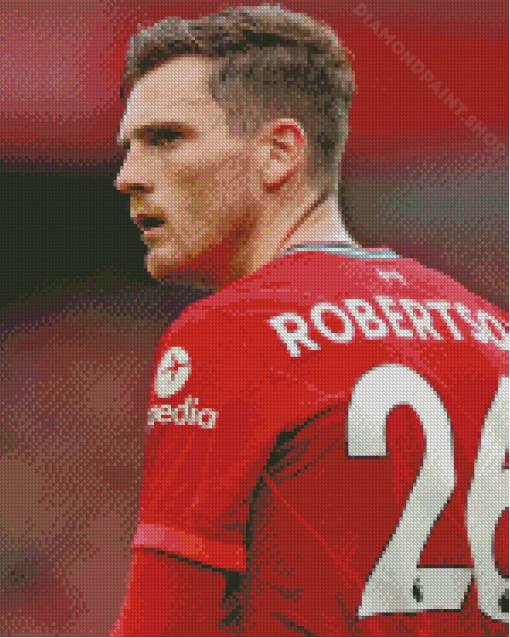 Andrew Robertson Liverpool Player Diamond Painting