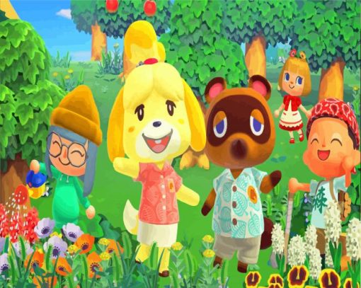 Animal Crossing New Horizons Diamond Painting