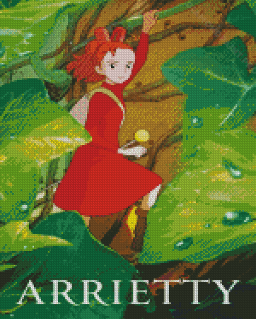 Arrietty Poster Diamond Painting