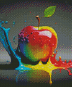 Colorful Apple Diamond Painting