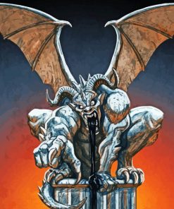 Cool Gargoyle Diamond Painting