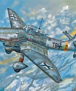 Cool Stuka Diamond Painting