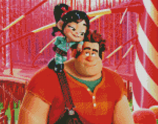 Cool Wreck It Ralph Diamond Painting