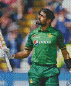 Cool Babar Azam Diamond Painting