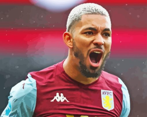 Douglas Luiz Aston Villa Diamond Painting