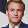 Emmanuel Macron Diamond Painting