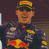 Max Verstappen Driver Diamond Painting