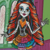 Monster High Skelita Calaveras Diamond Painting