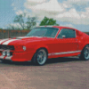 Classic Red Eleanor Mustang Diamond Painting