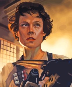 Sigourney Weaver Diamond Painting