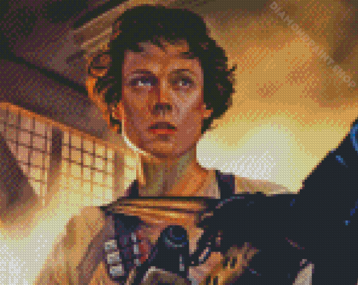 Sigourney Weaver Diamond Painting