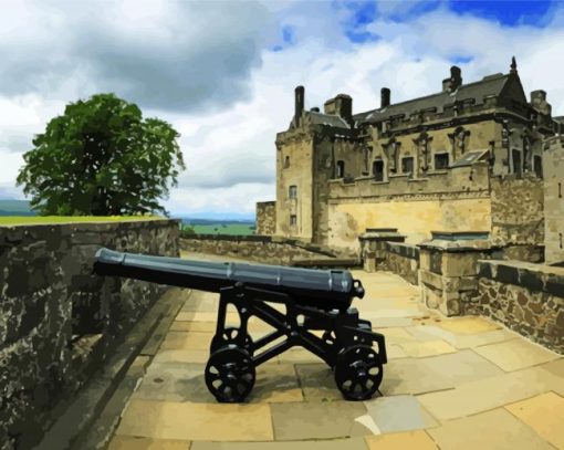 Stirling Castle Scotland Diamond Painting