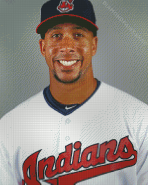 The American Baseballer Michael Brantley Diamond Painting