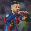 The Football Player Jordi Alba Diamond Painting