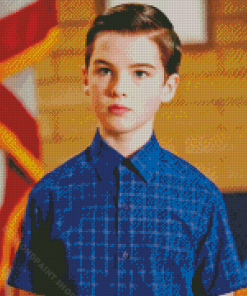 Young Sheldon Diamond Painting