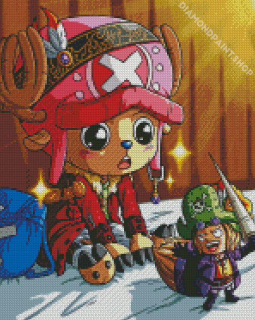 Aesthetic Tony Tony Chopper Diamond Painting