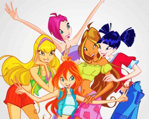 Aesthetic Winx Club Diamond Painting