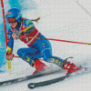 Alpine Skier Diamond Painting