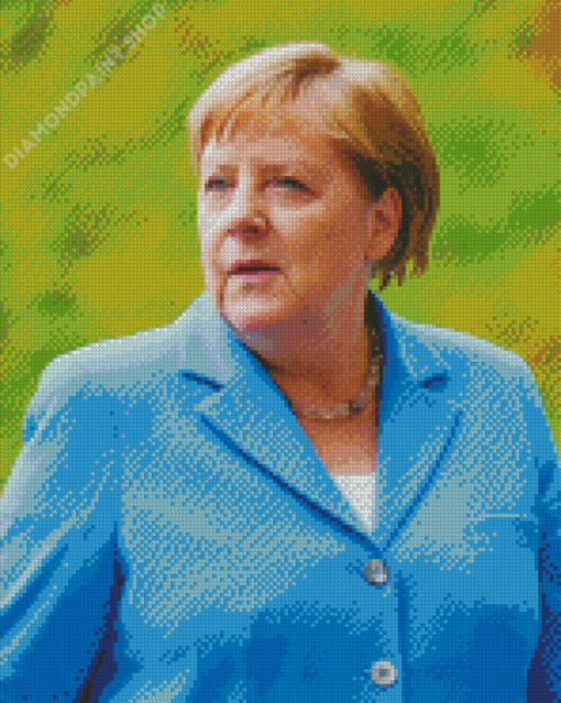 Angela Merkel Diamond Painting