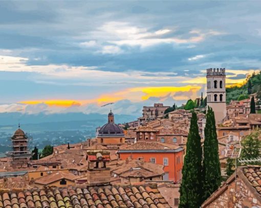 Assisi Italy Diamond Painting