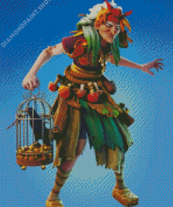 Baba Yaga Fantasy Diamond Painting