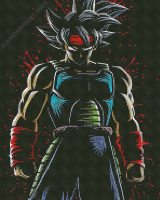 Bardock Diamond Painting