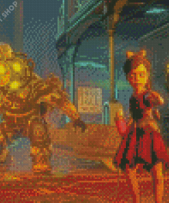 Bioshock Video Game Diamond Painting