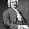 Black And White Johann Sebastian Bach Diamond Painting