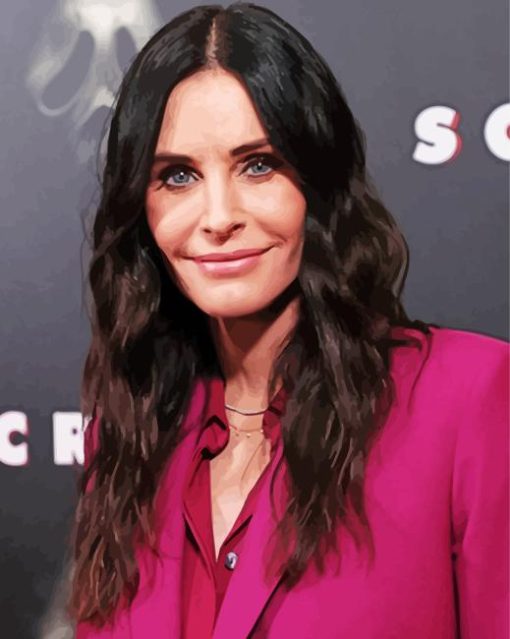 Courteney Cox Diamond Painting