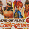 Dead Or Alive Core Fighters Video Game Diamond Painting