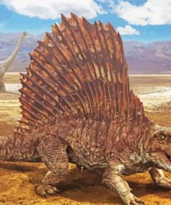 Dimetrodon Synapsid Diamond Painting